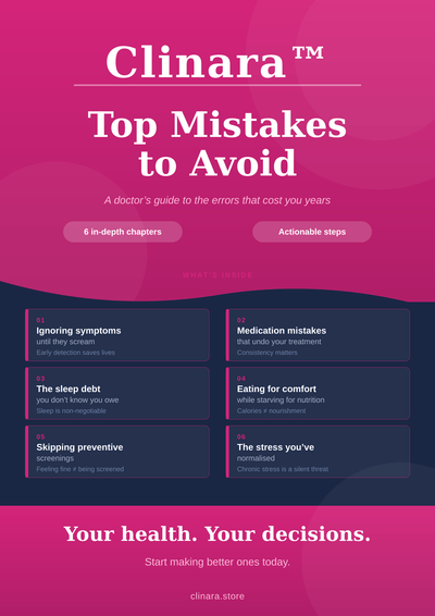Clinara™ Top Mistakes to Avoid e-book
